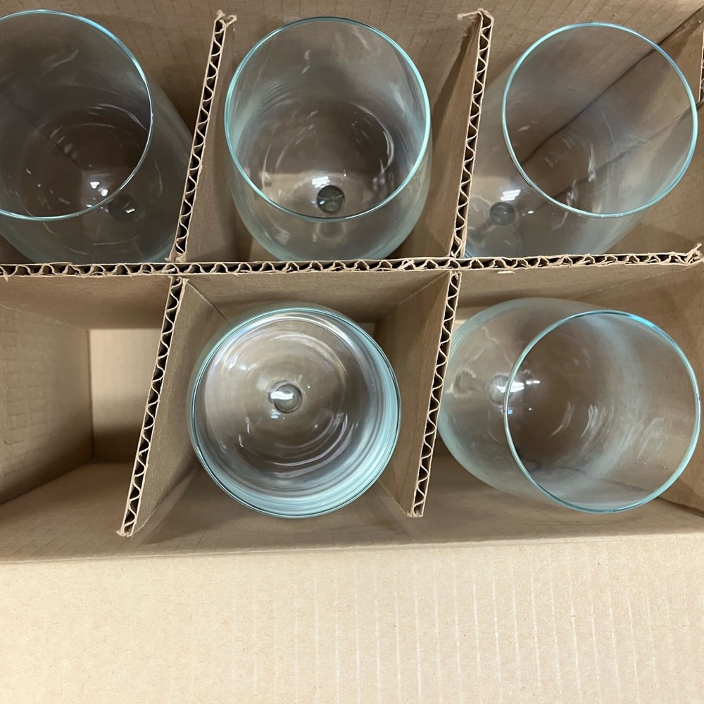 Libby wine goblets